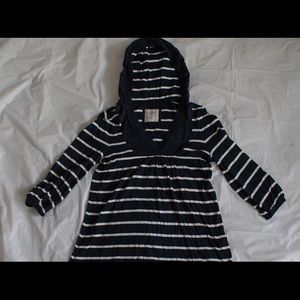 OLD NAVY Striped 3/4 Hoodie
